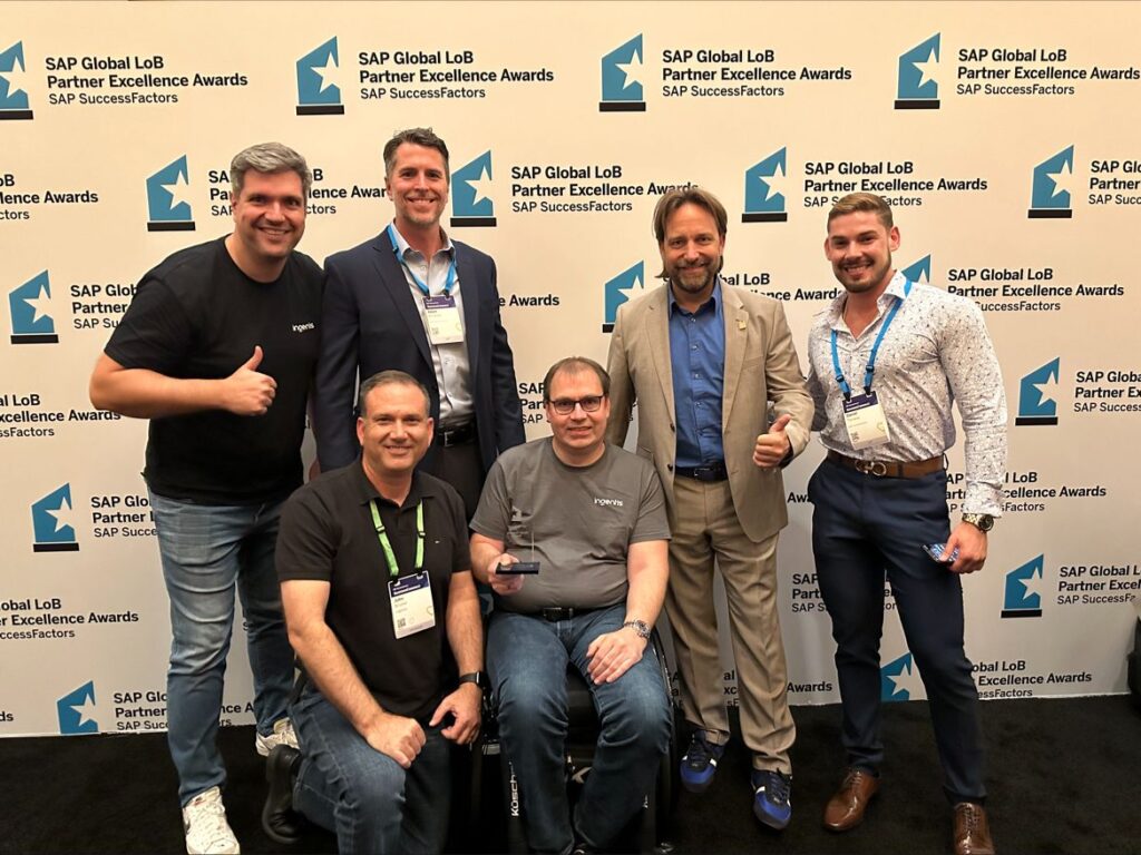 Ingentis gewinnt den SAP® Global SAP SuccessFactors® Partner Excellence Award 2023