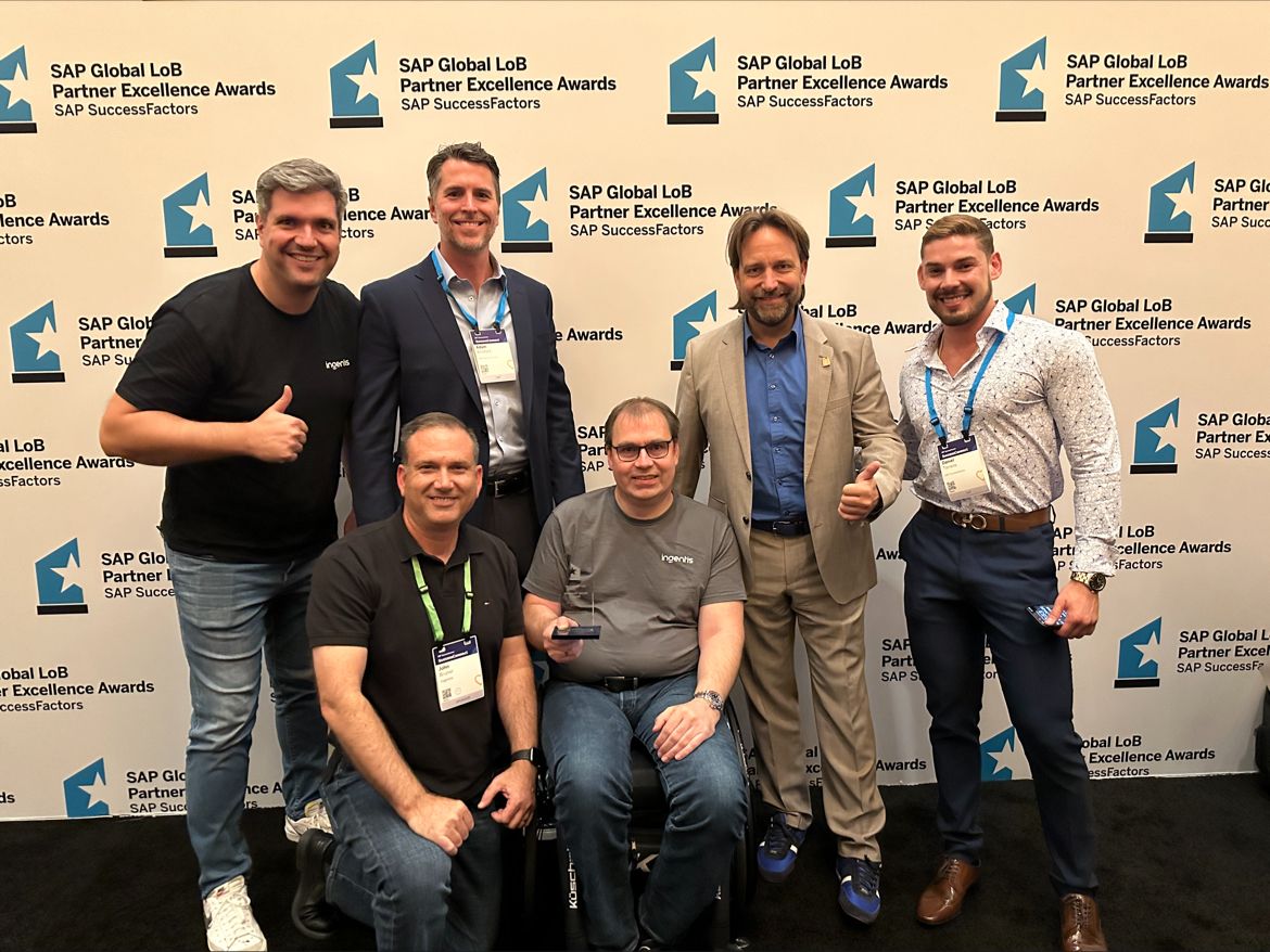 Ingentis gewinnt den SAP® Global SAP SuccessFactors® Partner Excellence Award 2023