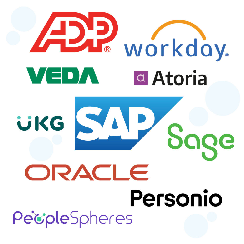 Wordcloud mit Partner Logos