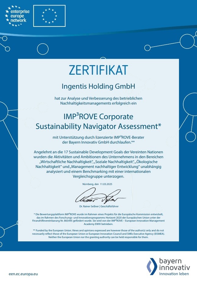ESG Certification 2025