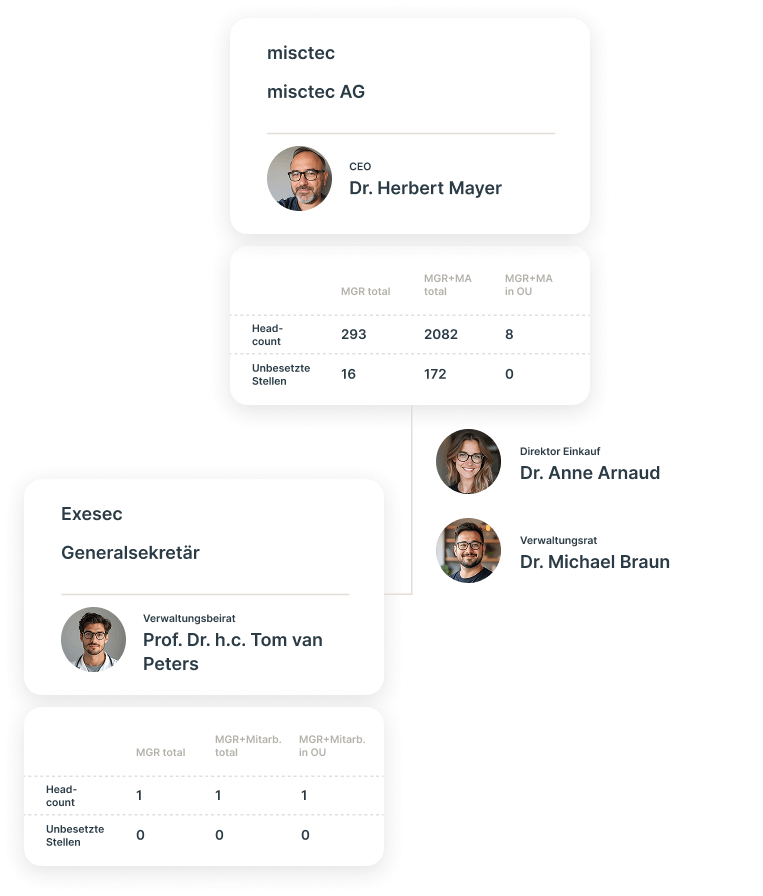 Ingentis Software Organigramme