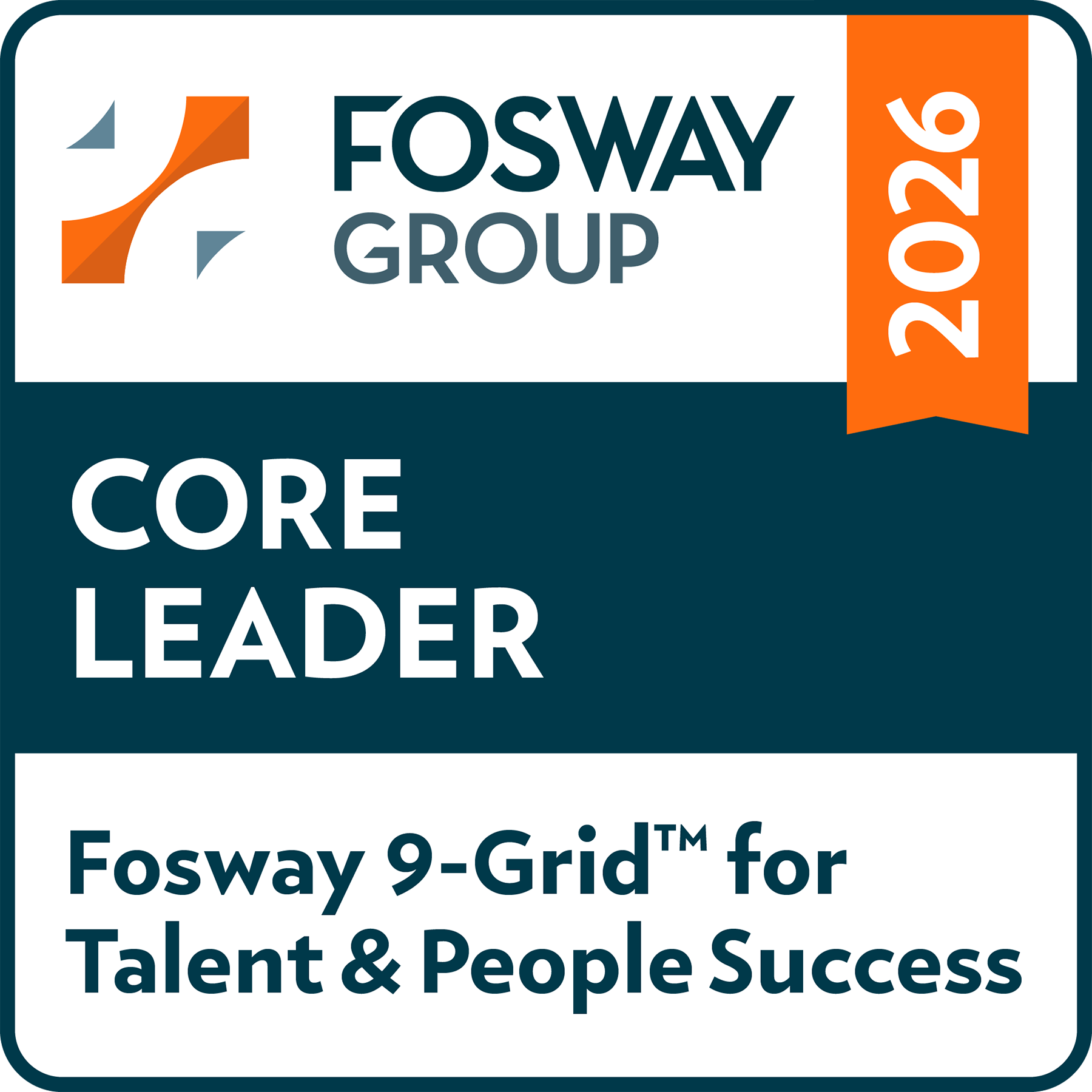 Fosway Group Badge Core Leader 2026