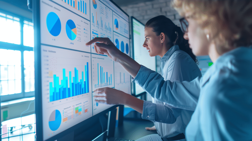 Importance and function of dashboards in data management